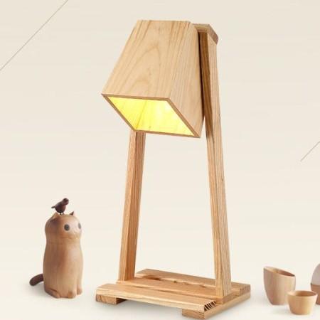 卧室床头灯 实木日式木质台灯 – 好产品 - 装修情报